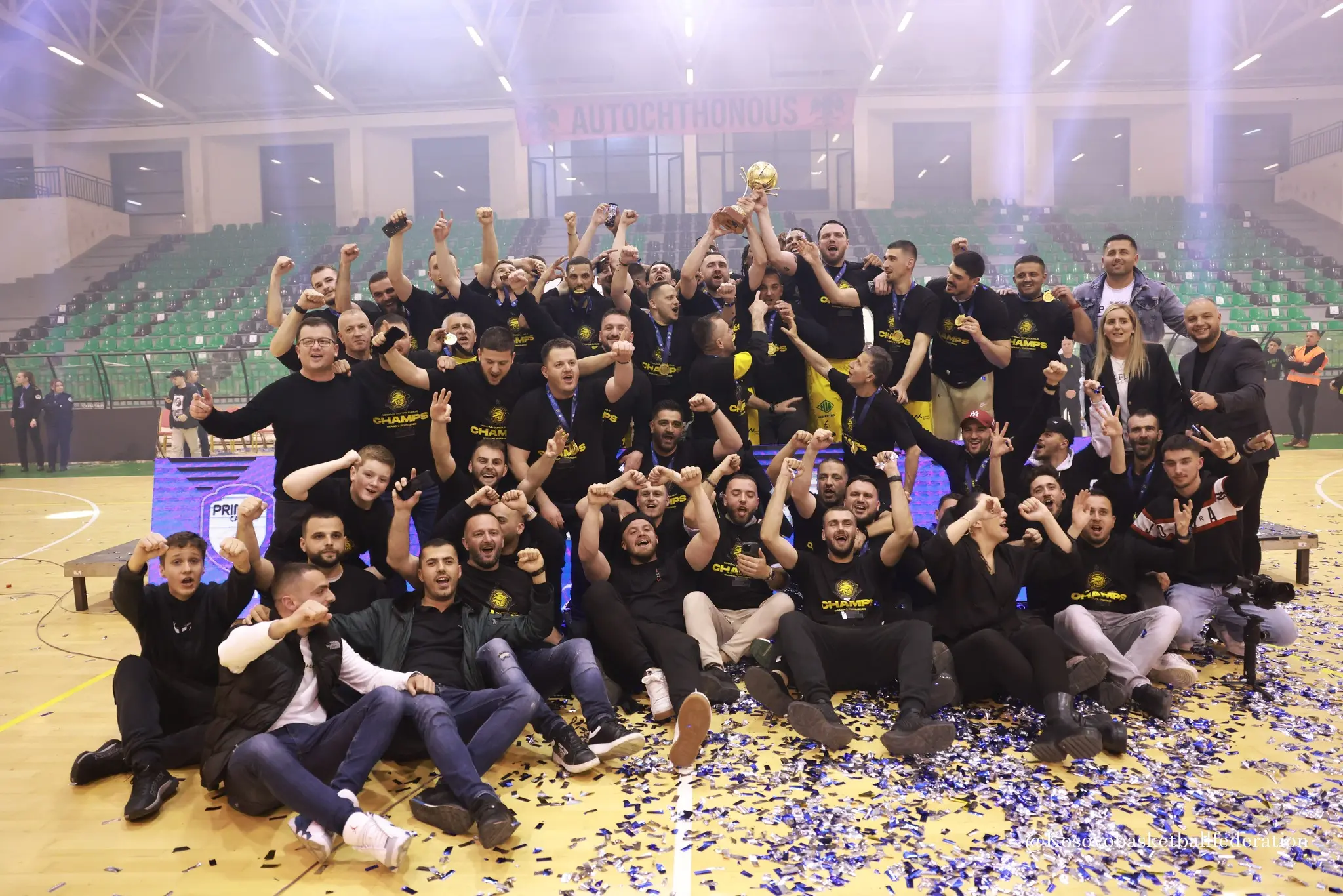 Pamje nga ndeshja Trepça - Peja, Finalja 5